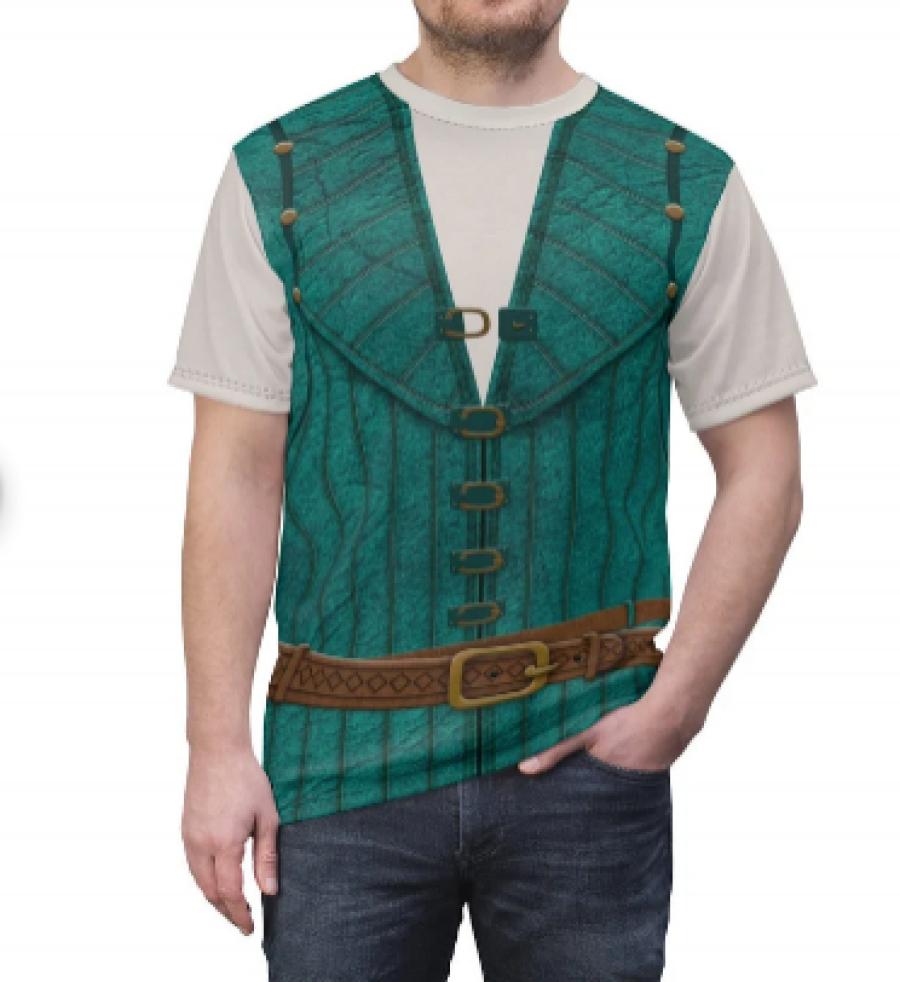Tangled Costume, Flynn Rider Shirt, Flynn Rider Costume, Disney Costume, Disney Cosplay, Disney Prince, Disneyland Shirt, Disney World Shirt