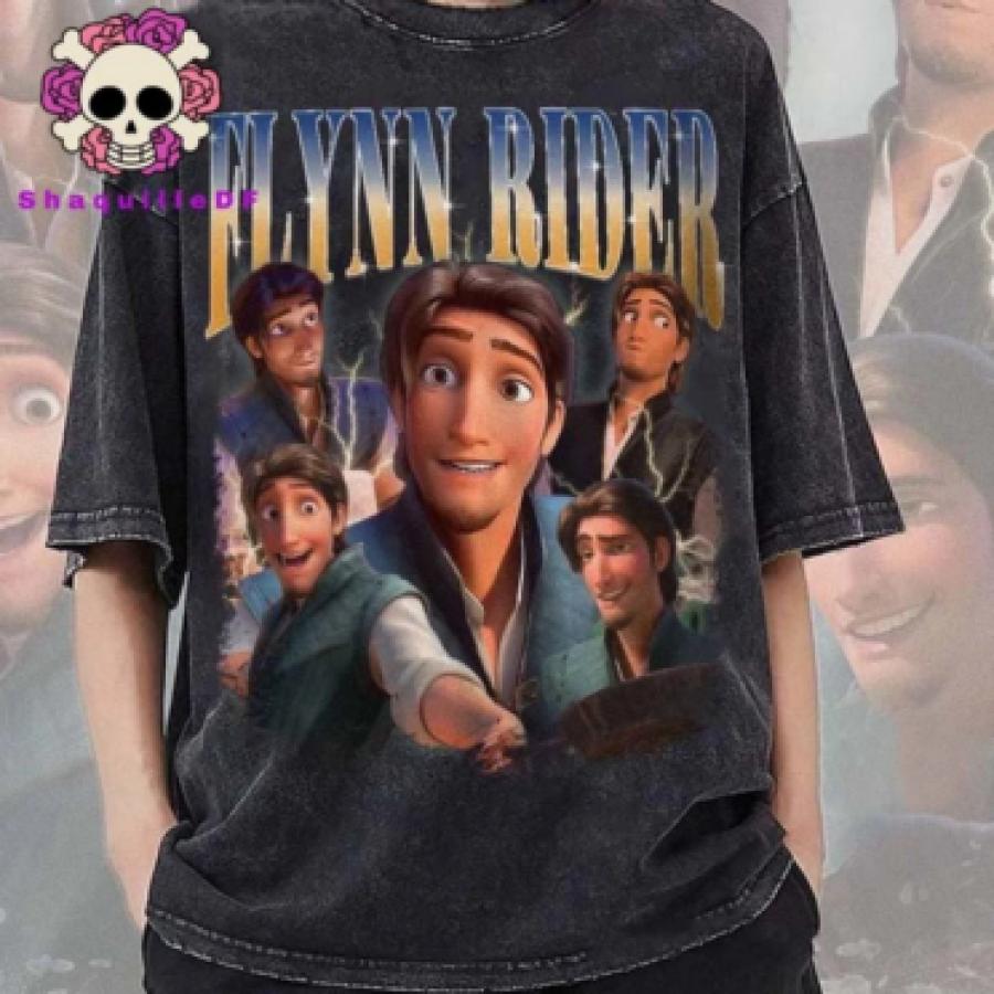 Flynn Rider Shirt, Rapunzel Princess Tee, Tangled Shirt, Rapunzel Shirt, Retro Flynn Rider Thief T-shirt, Wdw Magic Kingdom Tee, Cartoon Tee