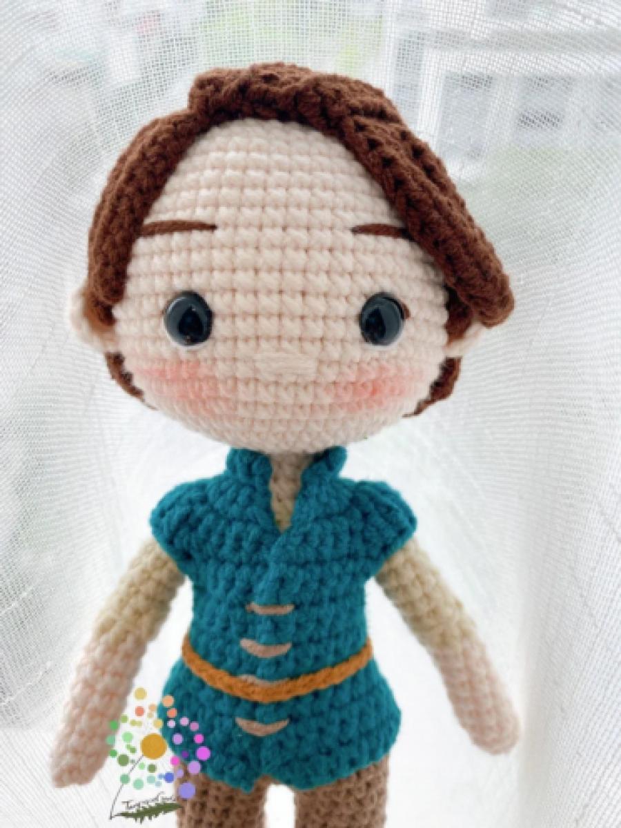Amigurumi Flynn doll,Crochet Flynn doll,handmade dolls,handmade flynn doll