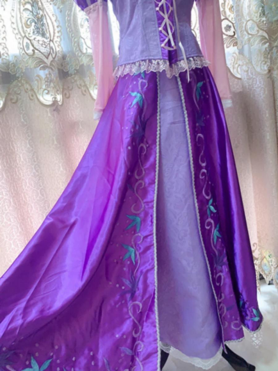 Rapunzel Dress Cosplay Costume